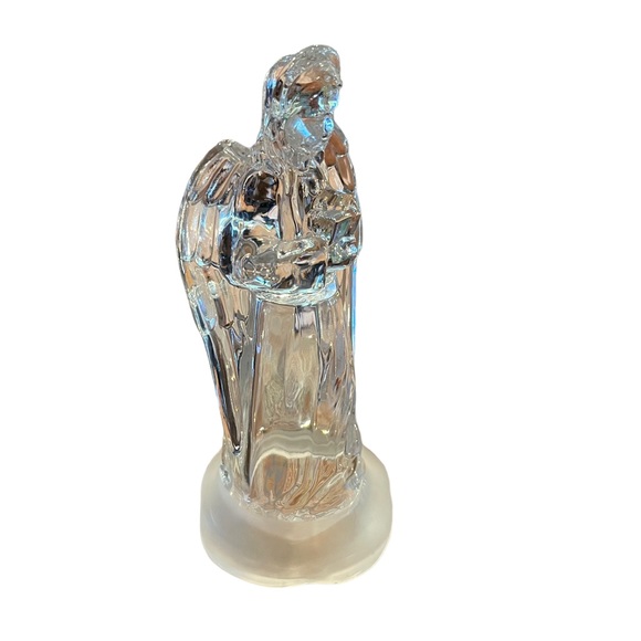 Crystal Angel Cristal d'Arques Figurine, Christmas Decorations - Picture 5 of 6